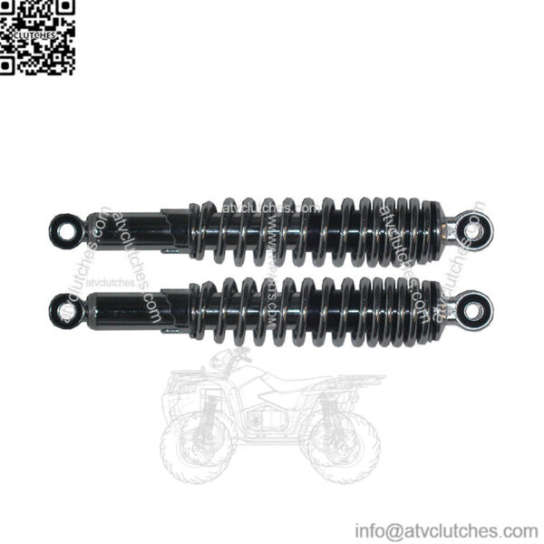 Rear Shock Absorber Dampers 325mm Pin+Pin Chrome Spring For Yamaha RD250 400