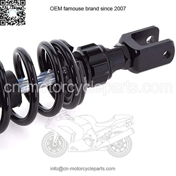 Spring Assemblies 1 Pair Universal 320mm/340mm/360mm Motorcycle Rear Adjust Damping Shock Absorber Fit for Yamaha Kawasaki Suzuki Rear Suspension Motorcycle Shock Absorber Rear - Image 5