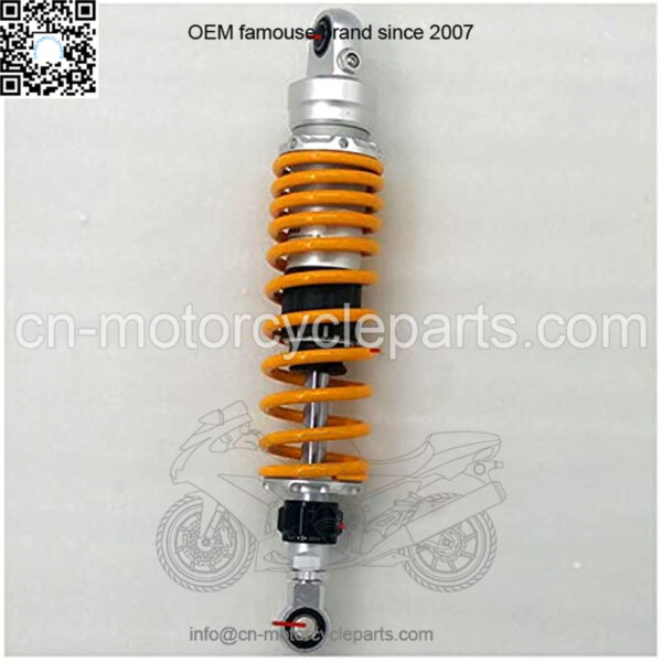 Spring Assemblies Universal 320mm/330mm/340mm/350mm//360mm Motorcycle Rear Adjust Damping Shock Absorber Fit For Yamaha Kawasaki Suzuki Motorcycle Rear Spring Shock Absorber ( Color : 320mm yellow )