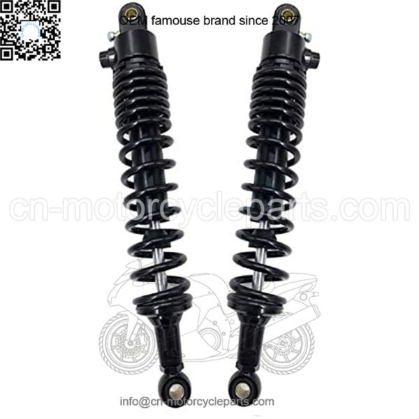 Shock Absorbers Rear Shock 340MM 350MM 360MM 380MM Motorcycle Suspension Shock Absorbers Fit for Yamaha Suzuki Kawasaki Dirt Bikes Gokart ATV (Color : 360mm)