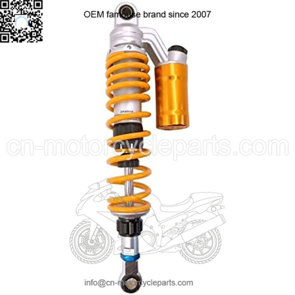 Shock Absorbers Shock Absorbers Universal 14.75" 375MM 380MM Universal Shock Absorbers Motorcycle Fit for Yamaha Suzuki Kawasaki Dirt Bikes Kart ATV (Color : 375mm) - Image 5