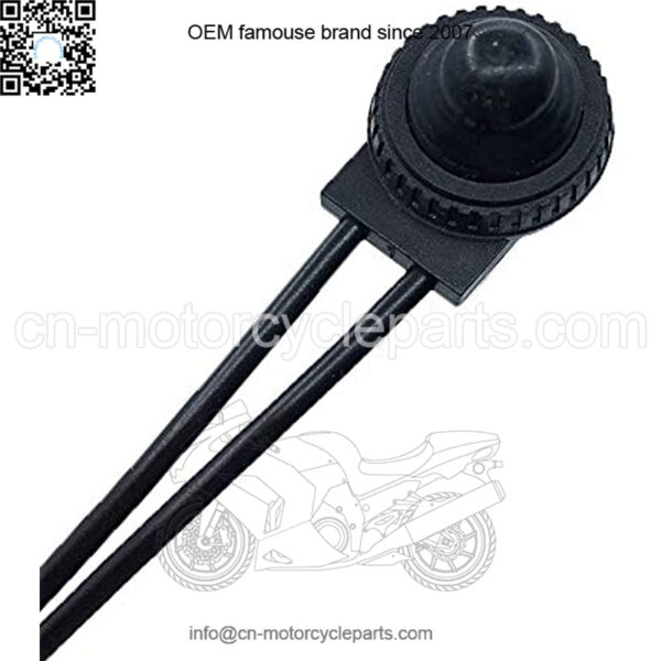5Pcs Push Button Switch 12V Waterproof Push-Button On-Off Switch For Motorcycle/Car - Image 2
