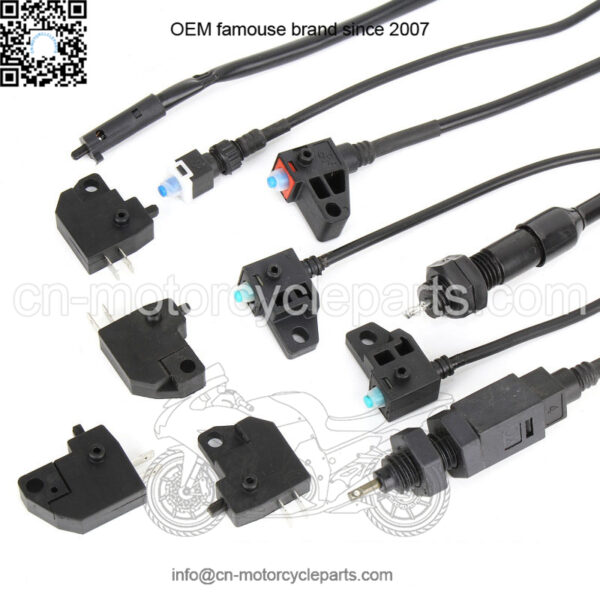 Electric vehicle scooter disc brake switch waterproof disc brake handle power-off switch brake light switch for left and right