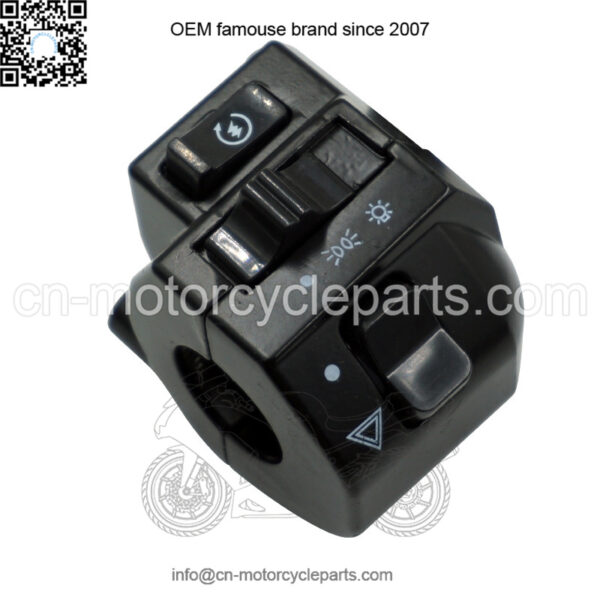 Factory direct motorcycle Zhonghua ZH125 handlebar seat combination headlight switch assembly cross-border commodity accessories - Image 3