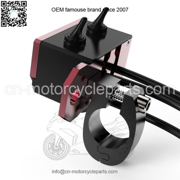 Electric USB Voltmeter Charger Motorcycle Decoration Modification Accessories CNC Scooter Double Flashing Light Button Switch - Image 3