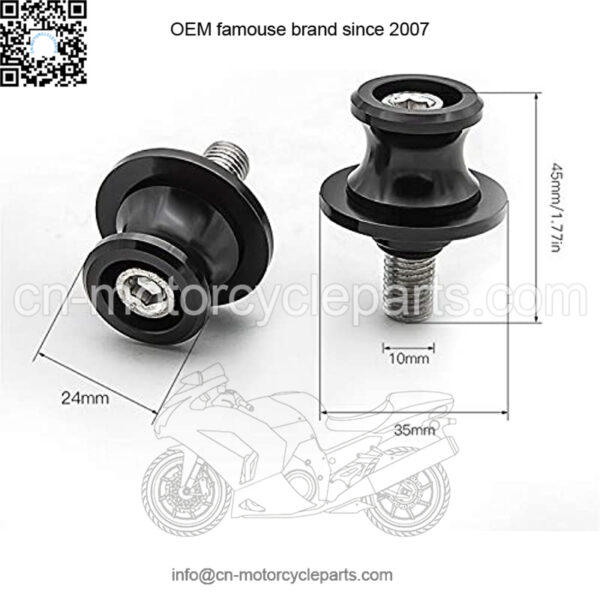 CNC Motorcycle Spools Slider for Hon & da CBR500R CB500F CB500X CBR 500R 2013-2020 Aluminum Swing Arm Spool Stand Screw - Image 5