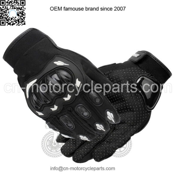 Motorcycle Riding Gloves Four Seasons Anti-fall Racing Gloves Summer Breathable Motorcycle Rider Non-slip Gloves for Men and Women