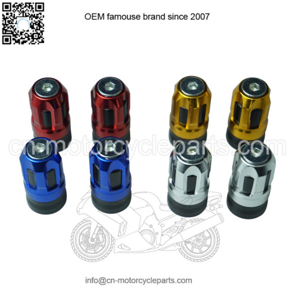 Motorcycle accessories electric vehicle bicycle tire valve color CNC aluminum alloy valve cap two-color - Image 2
