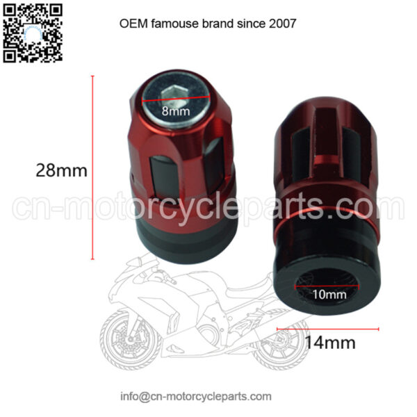 Motorcycle accessories electric vehicle bicycle tire valve color CNC aluminum alloy valve cap two-color - Image 3