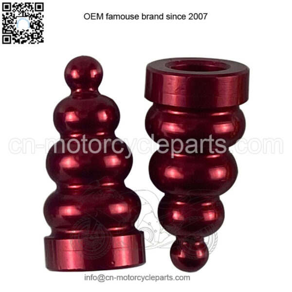 Automobile and motorcycle accessories Electric vehicle modification accessories Tire valve core cover Pagoda valve CNC aluminum alloy - Image 5