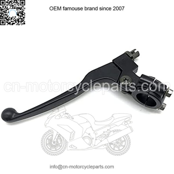 Left 7/8" 22mm Clutch Brake Handle Lever Compatible with Honda XR80 XR100 CRF70 CRF80 CRF100 Pit Dirt Motor Bike Motocross Baja Mini Bike