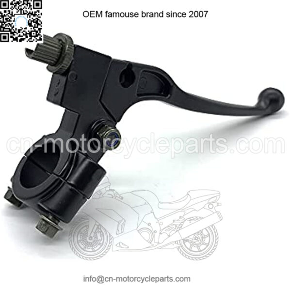 Left 7/8" 22mm Clutch Brake Handle Lever Compatible with Honda XR80 XR100 CRF70 CRF80 CRF100 Pit Dirt Motor Bike Motocross Baja Mini Bike - Image 2