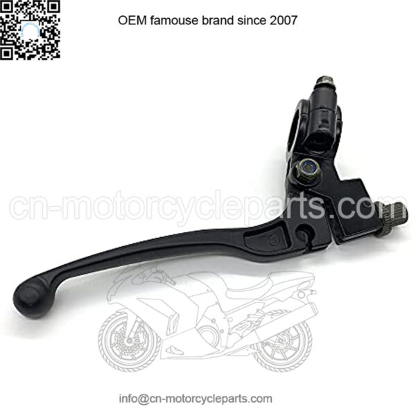 Left 7/8" 22mm Clutch Brake Handle Lever Compatible with Honda XR80 XR100 CRF70 CRF80 CRF100 Pit Dirt Motor Bike Motocross Baja Mini Bike - Image 4