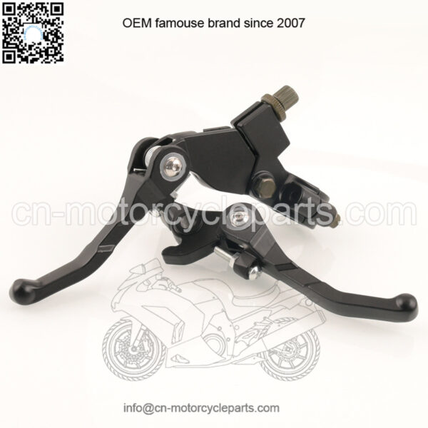 Off-road motorcycle modification accessories CQR Huayang Bosuer T8 anti-fall handle left and right clutch brake horns - Image 3