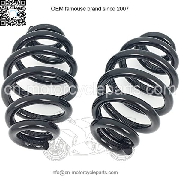 Black Solo Seat Springs 3" for Harley Davidson Chopper Bobber Softail Sportster