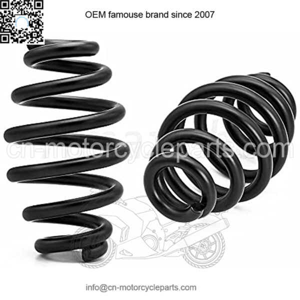 Black Solo Seat Springs 3" for Harley Davidson Chopper Bobber Softail Sportster - Image 4