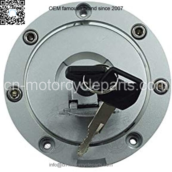 Ignition Switch Fuel Gas Cap Seat Lock Key Set Compatible for Honda CBR600F4/F4I 2001-2006,CBR900RR/CBR929RR/CBR954RR 2000-2003,CBR1000RR 2004-2007,CBR1100XX 1999-2006 - Image 4