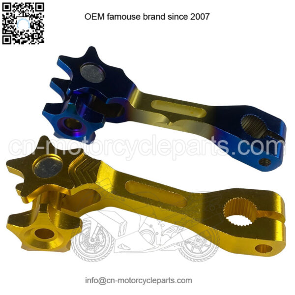 Factory direct sales modified motorcycle parts NCC aluminum alloy clutch brake rocker arm assembly - Image 3