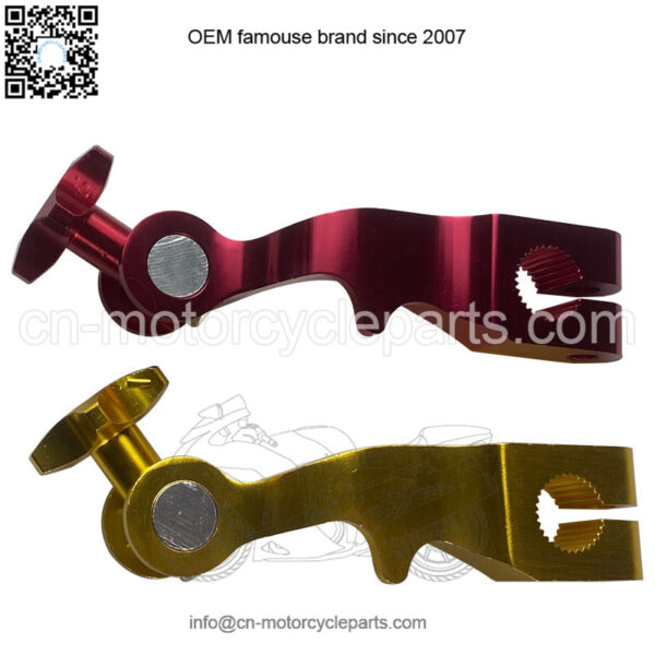 Factory direct sales modified motorcycle parts NCC aluminum alloy clutch brake rocker arm assembly - Image 4