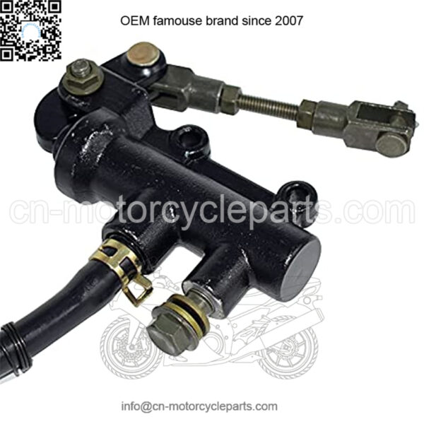 Motorcycle Rear Brake Master Cylinder Pump Hydraulic Refit for Motorbike ATV Dirt Bike Compatible with Kawasaki Ninja ZX6 ZX7 - Image 2
