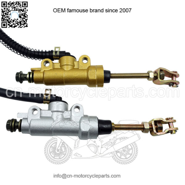 Motorcycle off-road vehicle modified accessories rear brake upper pump earth eagle king CQR ATV hydraulic brake word pump