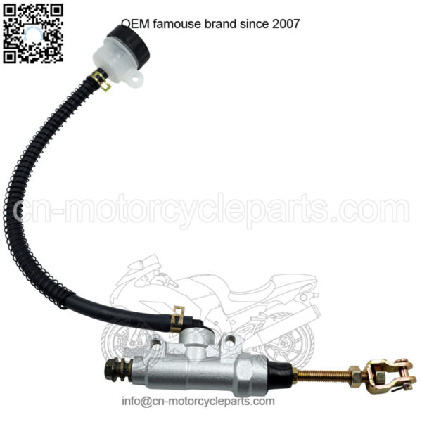 Motorcycle off-road vehicle modified accessories rear brake upper pump earth eagle king CQR ATV hydraulic brake word pump - Image 2