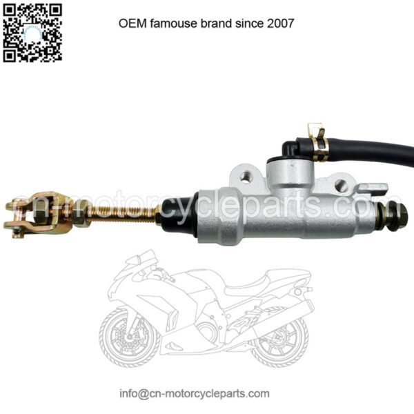 Motorcycle off-road vehicle modified accessories rear brake upper pump earth eagle king CQR ATV hydraulic brake word pump - Image 3