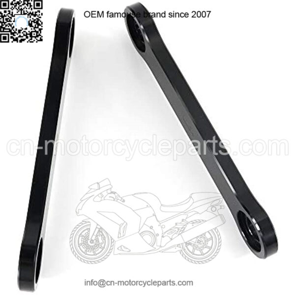 CNC Lowering Links Fit for KLR650 2008 2009 2010 2011-2016 2017 2018, Motorcycle Lowering Drop Links for KLR650 2018 2017 2016 CNC Aluminum Alloy - Image 4