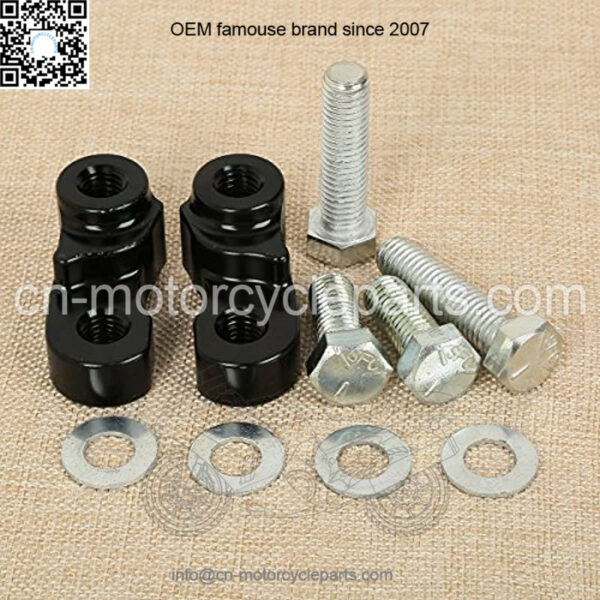 CNC Aluminum 1" Drop Rear Lowering Kit For Sportster XL 883 1200 2005-2017 - Image 5
