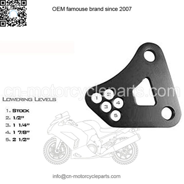 Fits 2011-2022 Lowering Links Suzuki Gsxr 600 Gsxr Suspension 750 Lowering Kit For 09-22 Rear Gsxr 1000 Lowering Link GSXR600 GSXR750 GSX-R 1000 Cushion Lever (Black) - Image 2