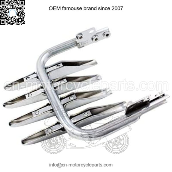 Chrome Stealth Luggage Rack Compatible With Harley Davidson Road King& Road Glide Models 2006-2008 FLHX Electra Glide Standard 1999-2008 - Image 3