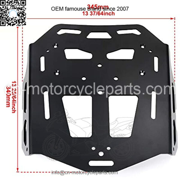 Aftermarket Motorcycle Luggage Racks, Fit for 2011 2012 2013 2014 2015 2016 2017 2018 2019 2020 Tiger 800 / Tiger 800 XC / Tiger 800 XCX/ Tiger 800 XRX, Motorcycle Cargo Rack - Image 3