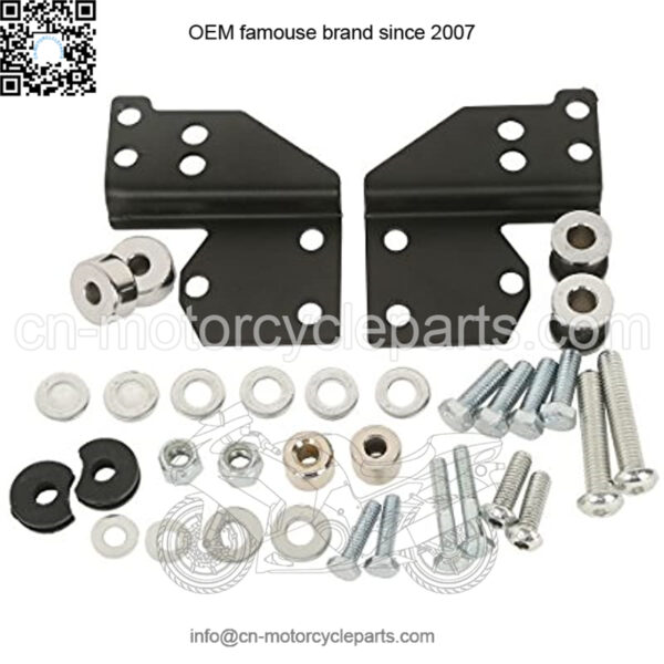 Luggage Rack Front Docking Hardware for Harley Touring 1997-2008,Road King, Road Glide, Street Glide & Electra Glide(Replace:53803-06) Also 53660-05,53658-05 for 1994-1996 Models - Image 2