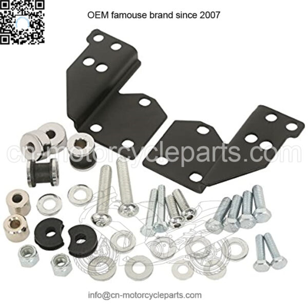 Luggage Rack Front Docking Hardware for Harley Touring 1997-2008,Road King, Road Glide, Street Glide & Electra Glide(Replace:53803-06) Also 53660-05,53658-05 for 1994-1996 Models - Image 3