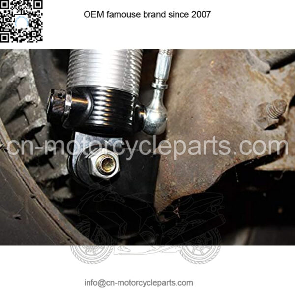 LSM-125-SBS-500 No Bind Lower Rear Shock Relocation Mounting Brackets with Shock Bolt Sleeves - Image 2