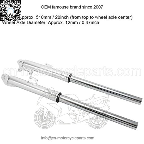 Front Shock Absorber,Shocks Struts, Shocks Struts Damper ,Motorcycle Front Shock Absorber Assembly Fit for Super Dirt Bike 47cc 49cc 2 Stroke QG50 Motorcycle Parts - Image 3
