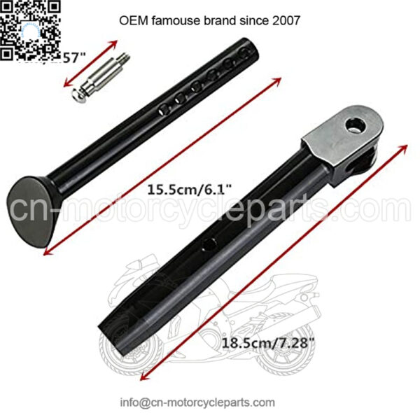CNC Adjustable Kickstand Side Stand Black Kick Stand for CBR 600 1000 RR 600RR 1000RR - Image 3