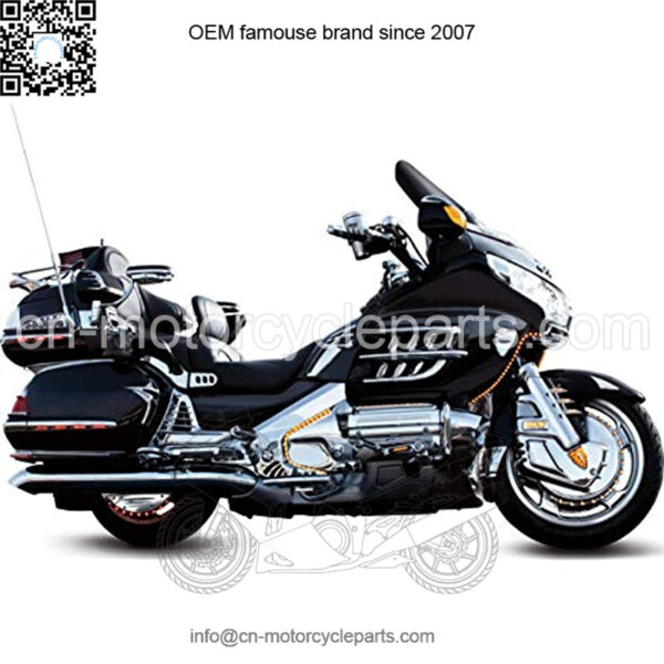 8991 Motorcycle Accessory: Swing-Out Padded Passenger Armrests with Drink/Cup Holder for 2001-17 Honda Gold Wing GL1800 Motorcycles, Chrome - Image 5