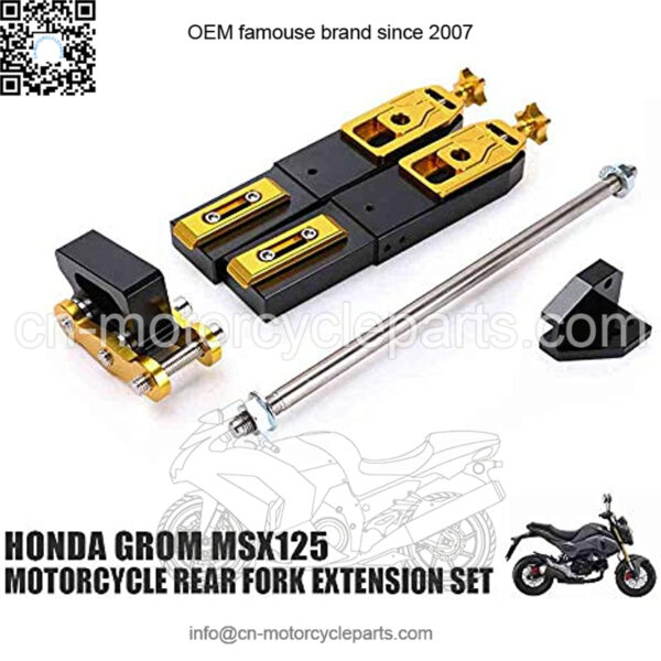 CNC Aluminum Rear Fork Extension Device Increased Control Shifter For Honda Grom MSX125 Motorcycle Accessories