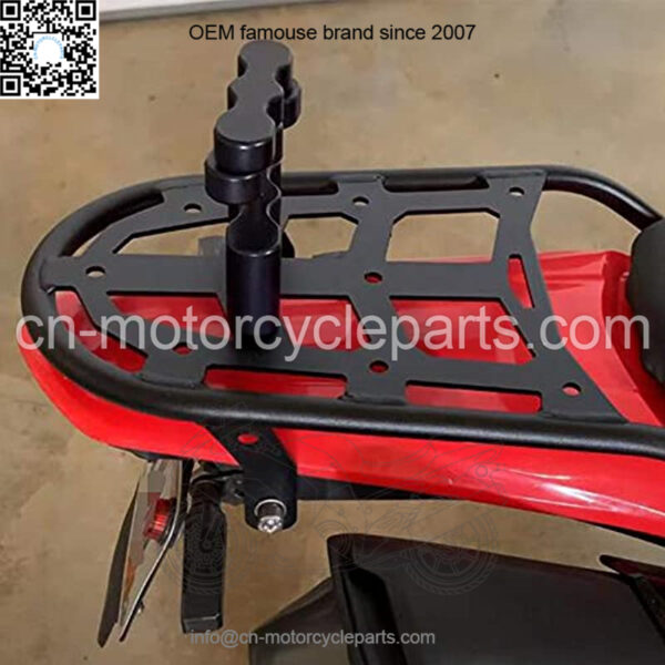 Luggage Rack Fit for CRF250L Luggage Storage Rack Carrier CRF250L CRF250M Rally Rear Tail Storage Rack Cargo CRF250L Rally Motorcycle Luggage Rack Bracket CRF250L Rally 2018 2019 2020 2021 - Image 2
