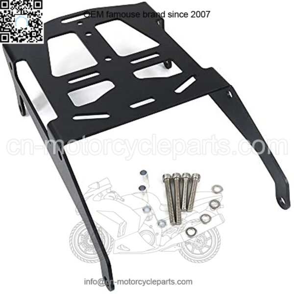 Luggage Rack Fit for CRF250L Luggage Storage Rack Carrier CRF250L CRF250M Rally Rear Tail Storage Rack Cargo CRF250L Rally Motorcycle Luggage Rack Bracket CRF250L Rally 2018 2019 2020 2021 - Image 4