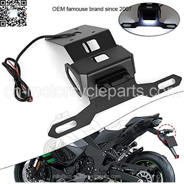 for Kawasaki Z1000SX Z 1000 Z1000 SX 2020-2021 License Plate Holder Motorcycle Accessories Tail Tidy Fender Eliminator Light Motorcycle - Image 2