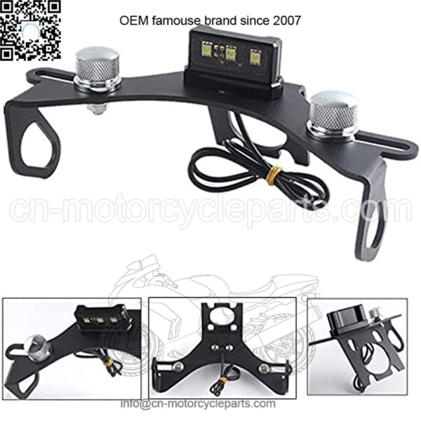 CNC Motorcycle Tidy Tail Fender Eliminator License Plate Holder Bracket LED Light for 2006-2016 Yamaha YZF-R6 YZF R6 Accessories - Image 5
