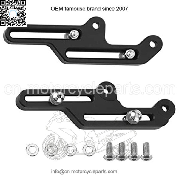 Madezz Motorcycle Windscreen Adjusters, Windshield Bracket for Honda NC700X / NC750X 2012-2015(Black)
