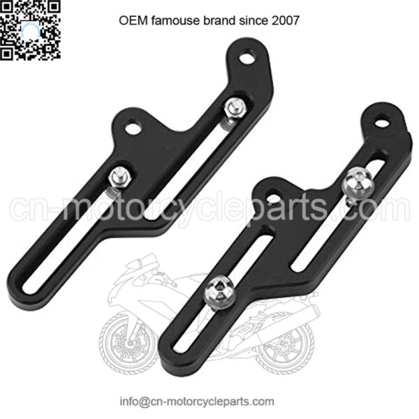Madezz Motorcycle Windscreen Adjusters, Windshield Bracket for Honda NC700X / NC750X 2012-2015(Black) - Image 5