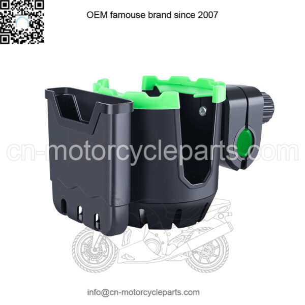 Motorcycle electric vehicle two-in-one water cup mobile phone holder motorcycle bicycle quick-release bottle holder mobile phone holder