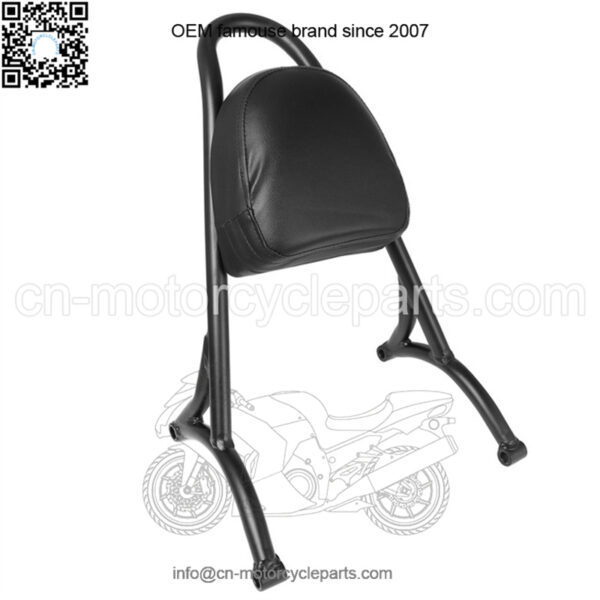Motorcycle Harley XL883 1200 X48 round tube backrest with backpack export version quality - Image 3