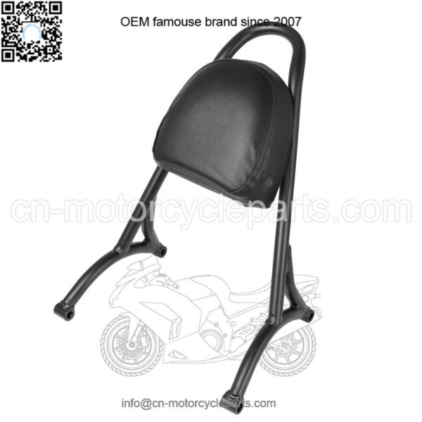 Motorcycle Harley XL883 1200 X48 round tube backrest with backpack export version quality - Image 4