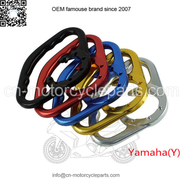 Suitable for Yamaha YZF600 1000 XJR400 motorcycle Kawasaki CNC modified fuel tank cover rear seat hand guard