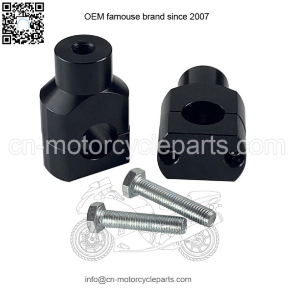 Motorcycle Harley heightening device universal 22 handlebar diameter handlebar pressure code block heightening device cross-border direct supply